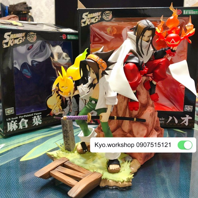 Mô hình figure Shaman &amp; Hao trong Shaman King