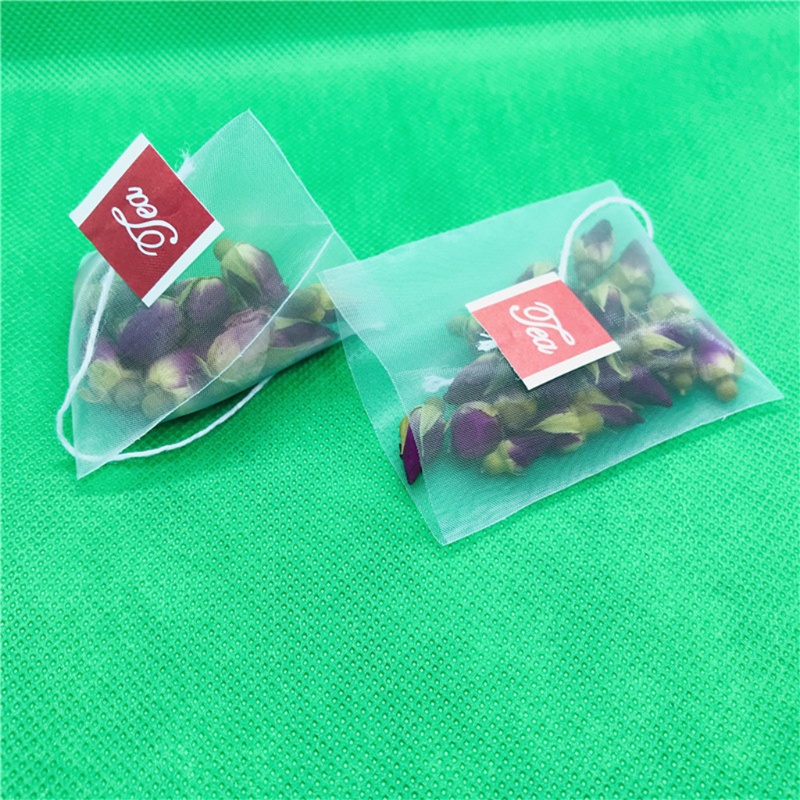 Aoto Set 100 Túi Rỗng Trong Suốt Đựng Nhãn Dán Một Dây Chăm Sóc Sức Khỏe