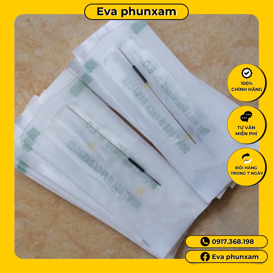 KIM 3 TRÒN PHỔ THÔNG TRONG PHUN XĂM (túi 100 chiếc)