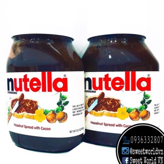 Sốt socola hạt dẻ Nutella - Mỹ