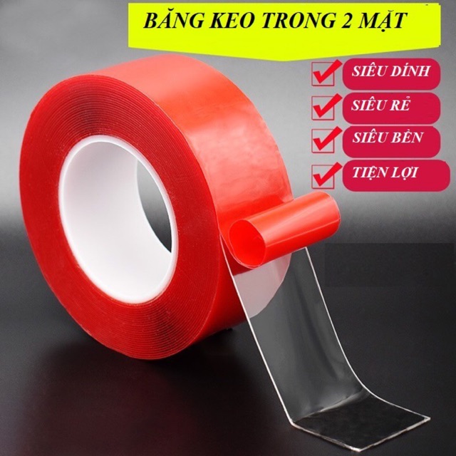 Băng keo trong 2 mặt 3M