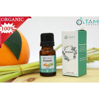 [NGUYÊN CHẤT 100%] Tinh dầu Sả Cam phục hồi tỉnh táo 10ml Refresh Scentastic