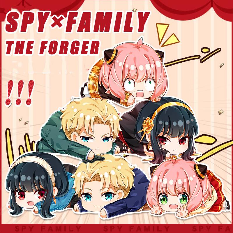 Gối Nhồi Bông Hình Nhân Vật Phim Anime SPY X FAMILY Dễ Thương