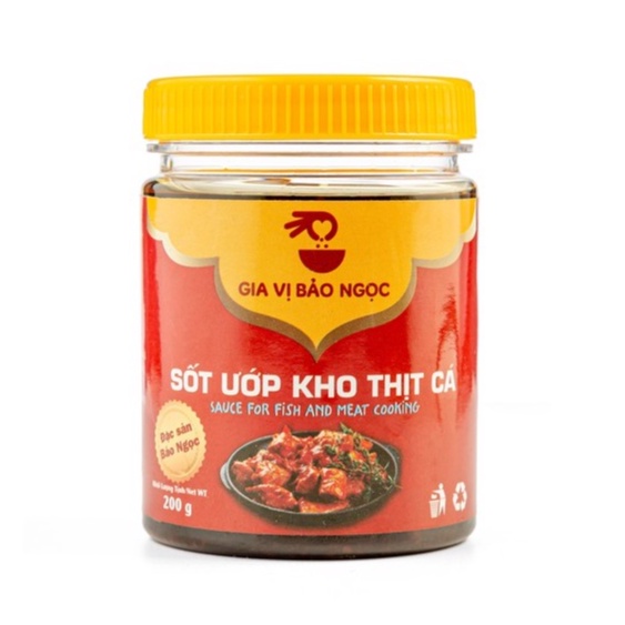 Sốt ướp kho thịt cá Bảo Ngọc 200g