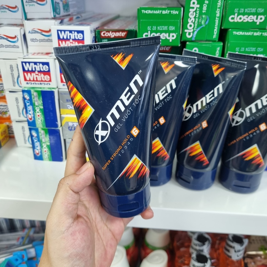 Keo vuốt tóc nam XMEN Strong Hold / Super Strong 150g - Xáp vuốt tóc nam