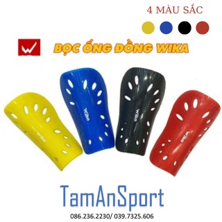 Bọc ống đồng wika bảo vệ chân màu xanh dương/vàng/đỏ/đen