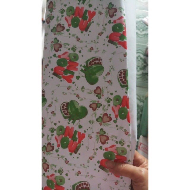 Giấy bọc quà kích thước