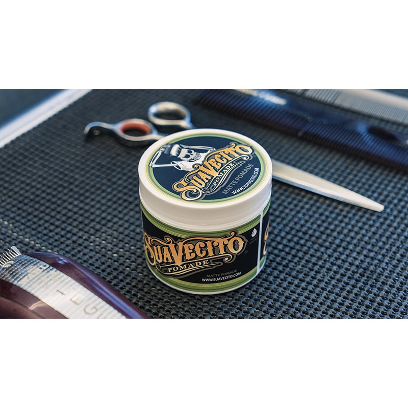 Sáp Vuốt Tóc Nam Suavecito Matte Pomade Chính Hãng - 113 Gram