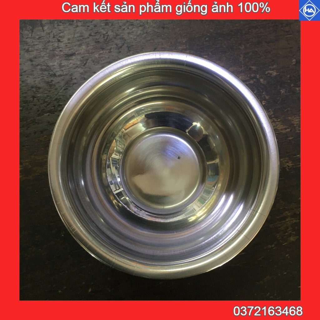 Bát inox bé size 8cm, dùng pha mặt nạ, đựng dụng cụ