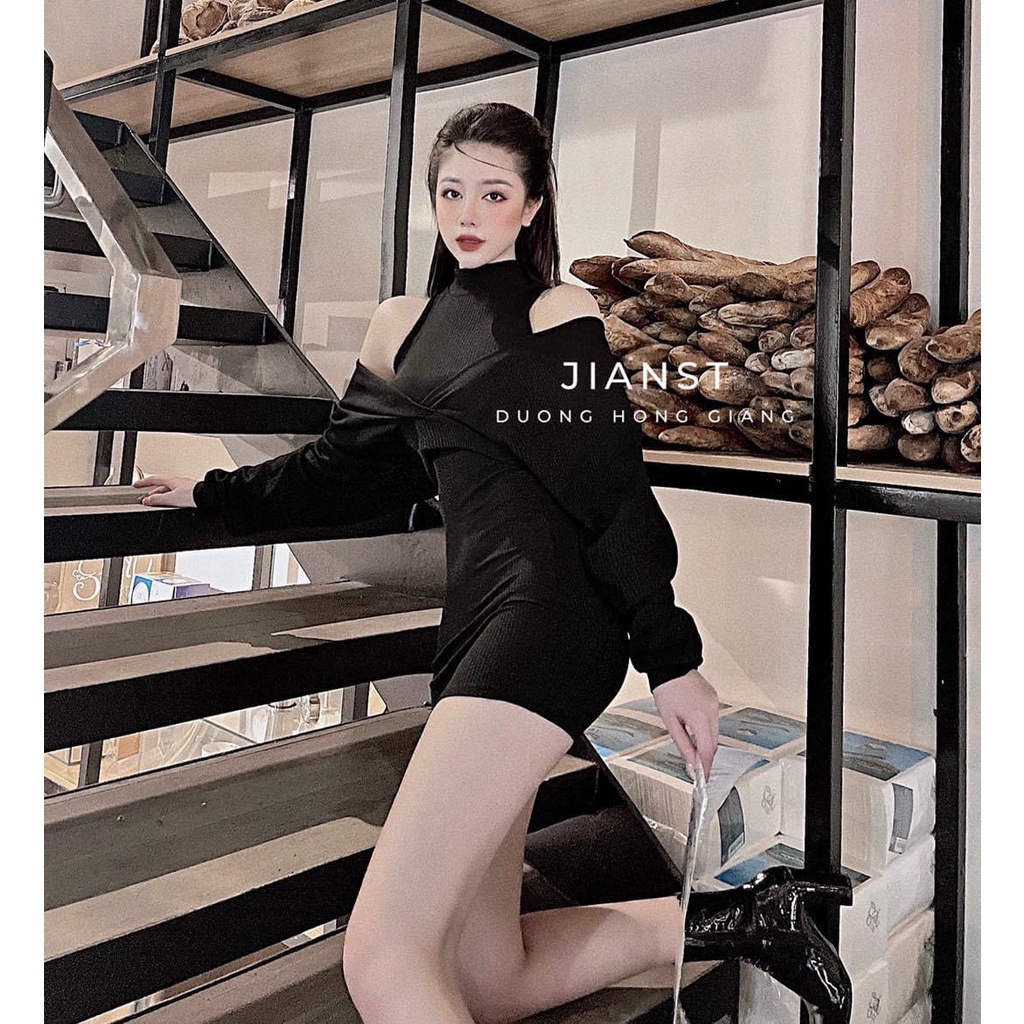 Set váy áo len tăm sành điệu - Hàng loại 1