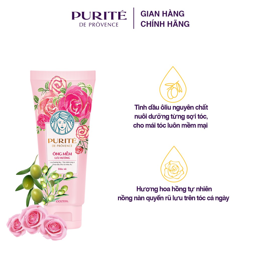 Dầu Xả Purite Chắc Khỏe/ Óng Mềm Lưu Hương 150ml