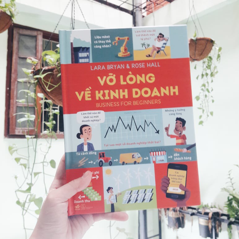 Sách - Vỡ lòng về kinh doanh - Business for beginners (Bìa cứng)