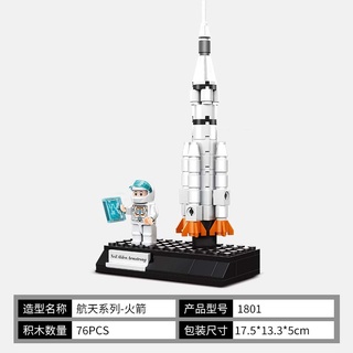 Mô hình lắp ráp phi hành gia mini