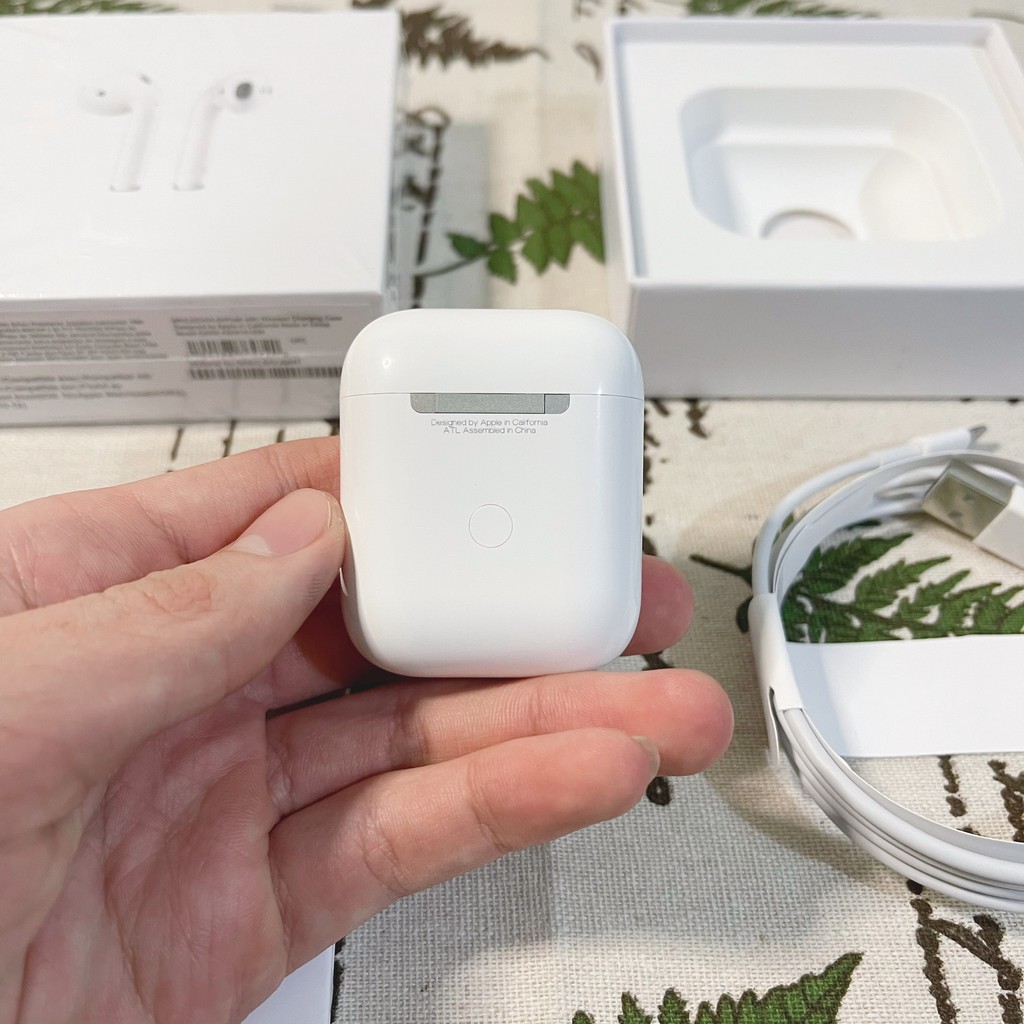 Tai Nghe Bluetooth Không Dây Airpods 2 Premium Check Setting - Đổi Tên - Định Vị - Sạc Không Dây - Navis PK | BigBuy360 - bigbuy360.vn