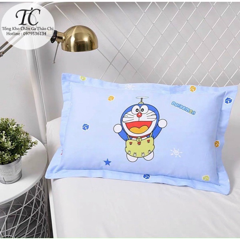 ☘️ Gối Trẻ Em 100% Cotton- Mềm Mịn- Thoáng Mát- Kèm Ruột Bông☘️