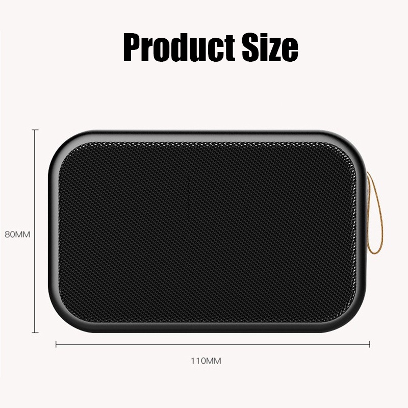 G2 Loa Bluetooth Không Dây Mini Hỗ Trợ MP3 Có Micro Tiện Dụng
