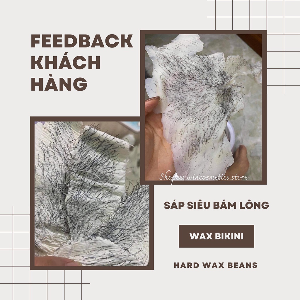 Sáp wax lông nóng wax beans, sáp Premier siêu bám lông, Hard Wax Beans nhập khẩu cao cấp