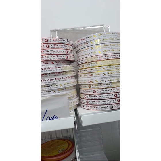 Băng keo yến sào ép kim 100m