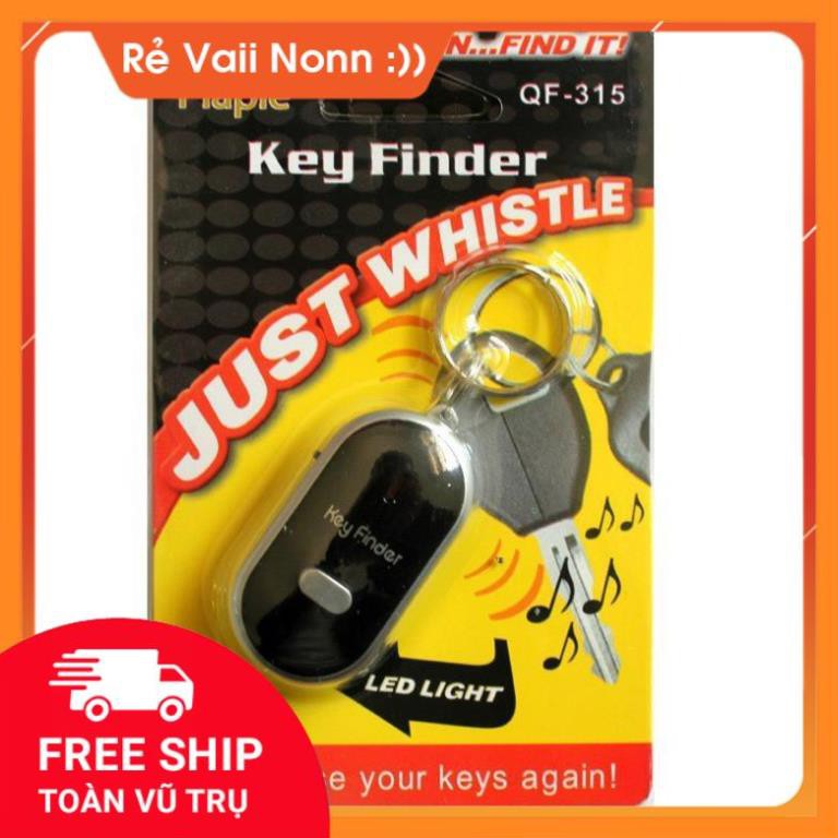 ⚡️KEY FINDER⚡️ Móc Chìa Khóa Huýt Sáo Gắn Thiết Bị Định Vị GPS Có Đèn Nhấp Nháy Chất Lượng Cao