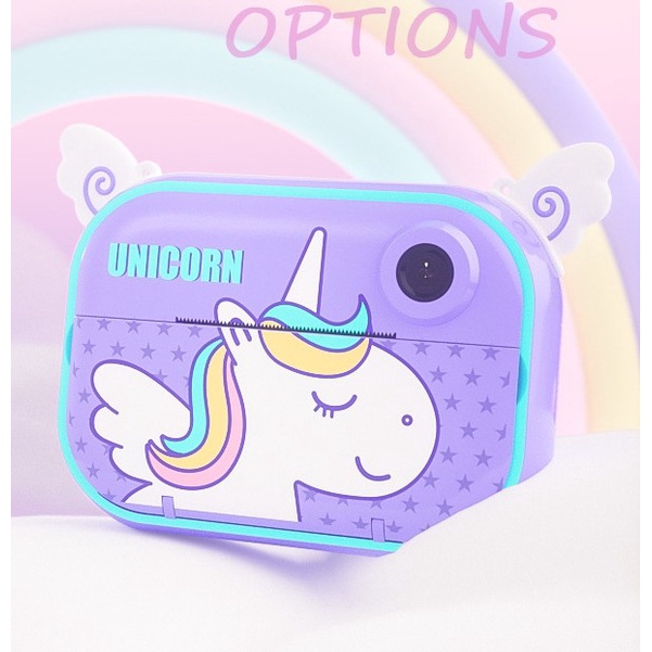 [Còn hàng] POLAROID mini_ Máy quay nhanh có thể quay video cho trẻ em_ Tặng kèm 1 cuộn phim 80 + 1 thẻ nhớ 32gh miễn phí