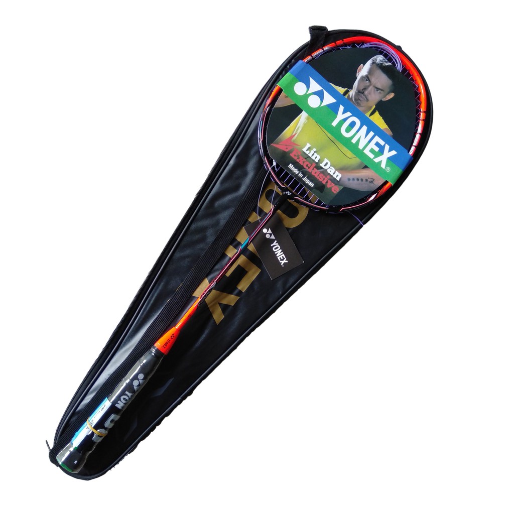 Vợt cầu lông YONEX khung cacboon (1 vợt + Đan sẳng cước + Cuộn cán)