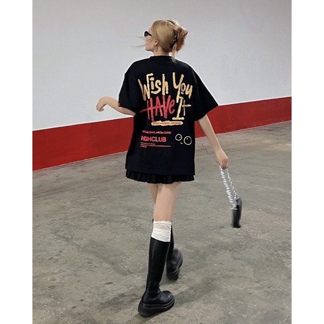 [FREESHIP]Áo Thun WISH YOU From Rộng Unisex Chất Mát ZUKABEO