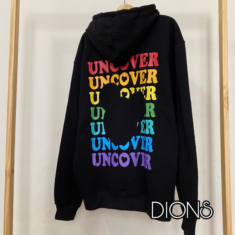 Áo Hoodie Uncover Full Tag Basic COLORFUL POWER Khoác Nỉ - DIONS STORE