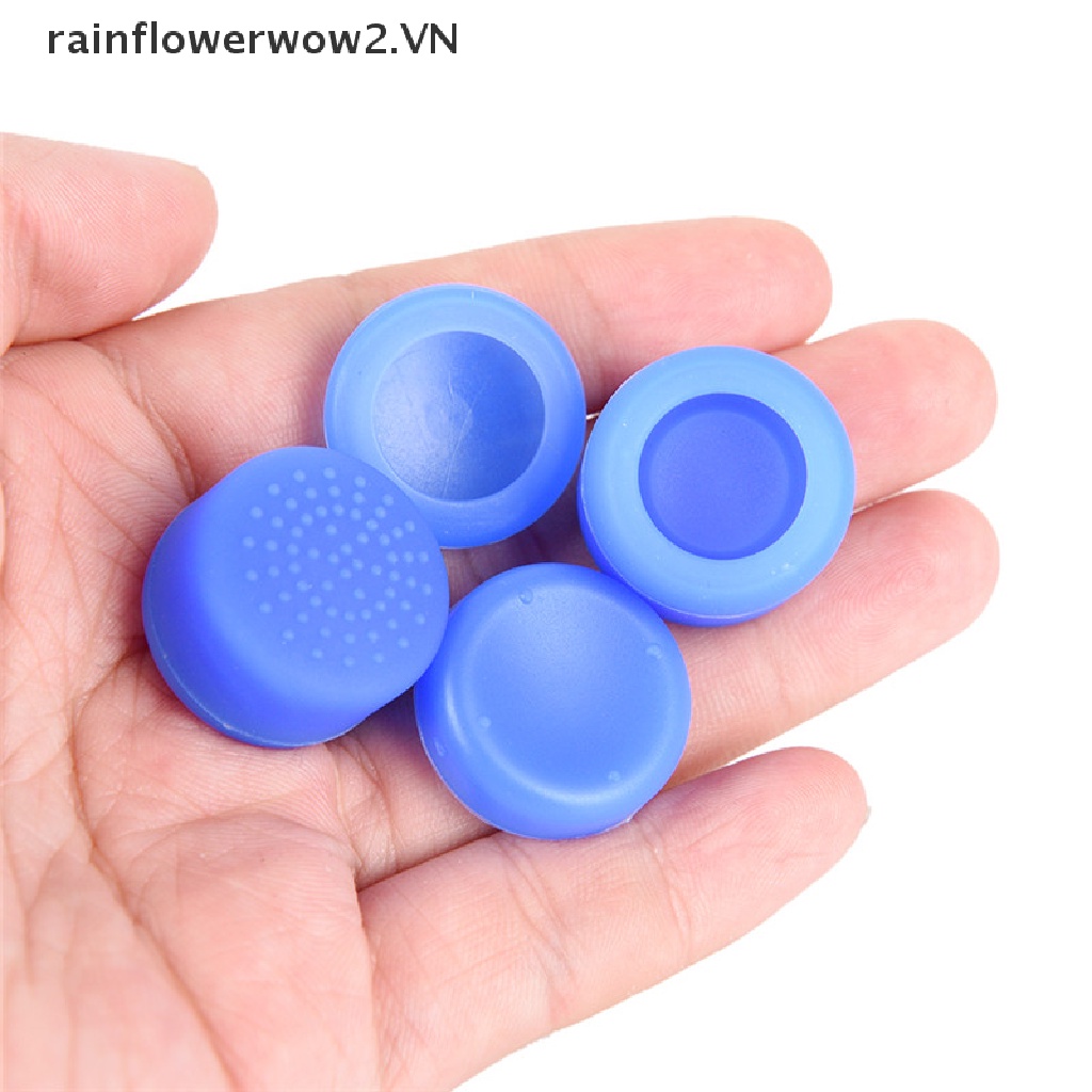 Set 8 NắP Silicone BảO Vệ NúT BấM Cho MáY PS4 &amp; Xbox One