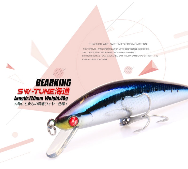 Mồi Câu Cá 120mm/40g Chất Lượng Cao