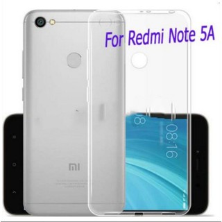 Ốp lưng cho Xiaomi Redmi Note 5A dẻo trong