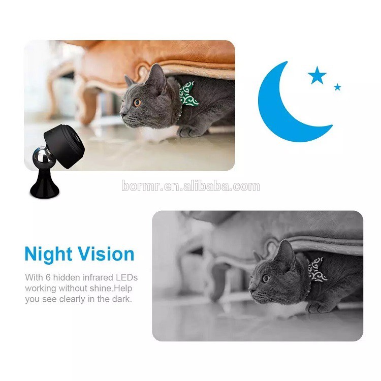 [FREESHIP❤️]Camera IP WIFI A9 HD Chuẩn nét, Vỏ Kim loại, Sử dụng Pin