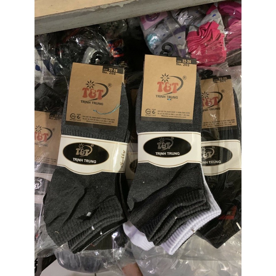 SET 3 đôi Tất nam cao cấp kháng khuẩn khử mùi hôi chân đi giày công sở TATNAM08