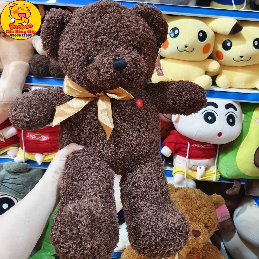 Gấu Bông Teddy Chỉ Cao Cấp Mềm Mịn