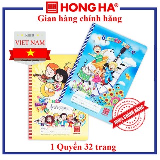 Vở chép nhạc School ⭐ 32 trang ⭐ 0503 Vpp Hồng Hà