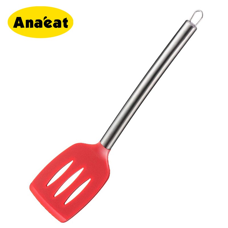 Xẻng Xúc ANAEAT Chất Liệu Thép Không Gỉ Chống Dính Thiết Kế Có Rãnh Thích Hợp Để Nấu Ăn