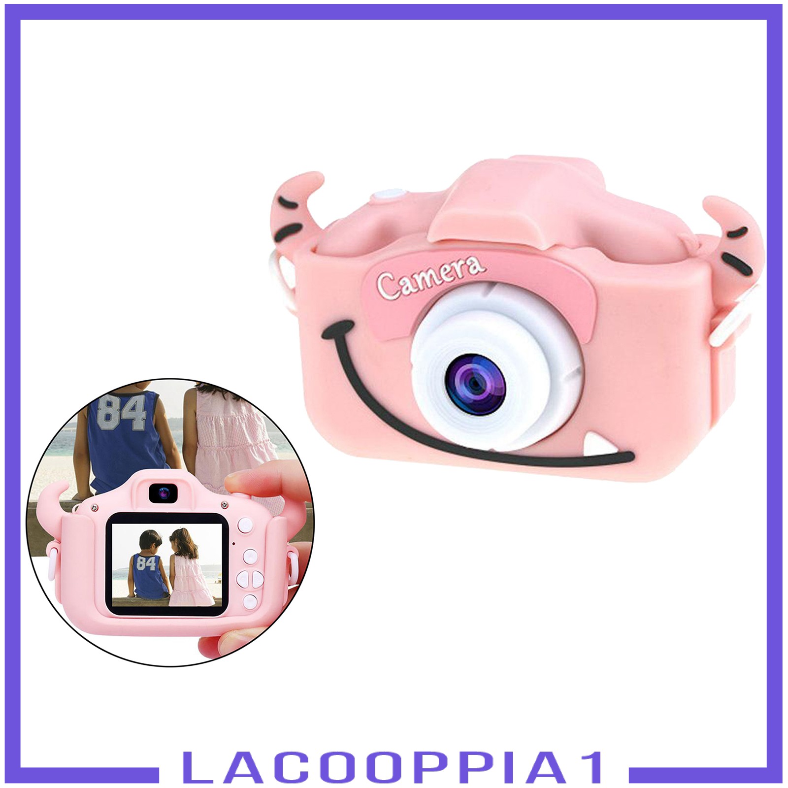 Máy Ảnh Kĩ Thuật Số Lapoppia1 Mini 1080p HD Dành Cho Bé | BigBuy360 - bigbuy360.vn