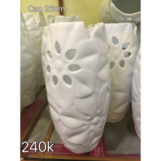 Lọ hoa / bình hoa 3d gốm sứ bát tràng