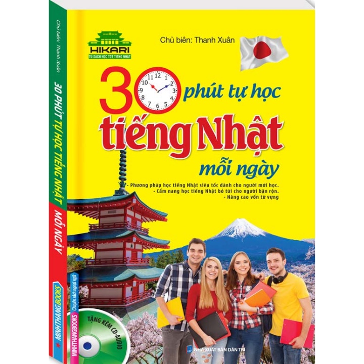 Sách - Hikari - 30 Phút Tự Học Tiếng Nhật Mỗi Ngày