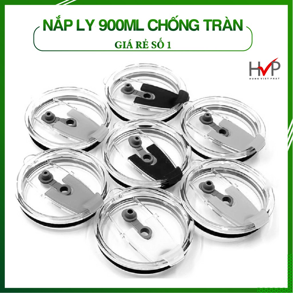 Nắp ly giữ nhiệt chống tràn cao cấp HVP đường kính 10cm HÀNG HÃNG 100% Nắp ly giữ nhiệt 900ml