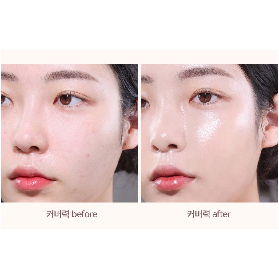 Kem nền ESPOIR Pro Tailor BE GLOW Cushion SPF42 PA++ 13 + tặng kèm 1 lõi phụ