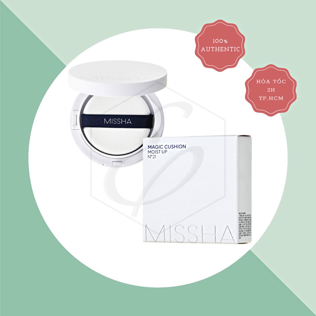 Phấn Nước Missha Magic Cushion Moist Up SPF50+ PA+++