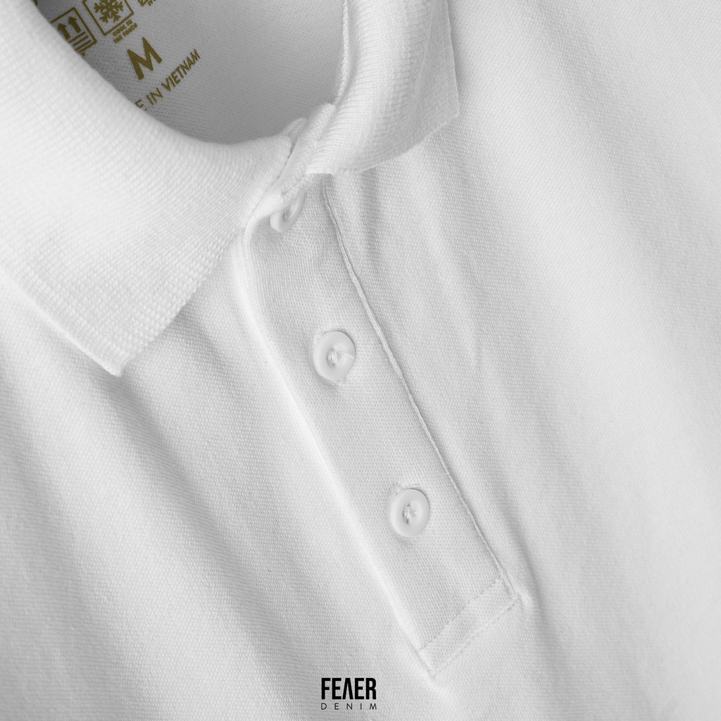[Mã TOPMAY giảm đến 25k đơn 150k] Áo polo nam FEAER DENIM chất thoáng khí thoải mái vải cotton trơn BASIC | BigBuy360 - bigbuy360.vn