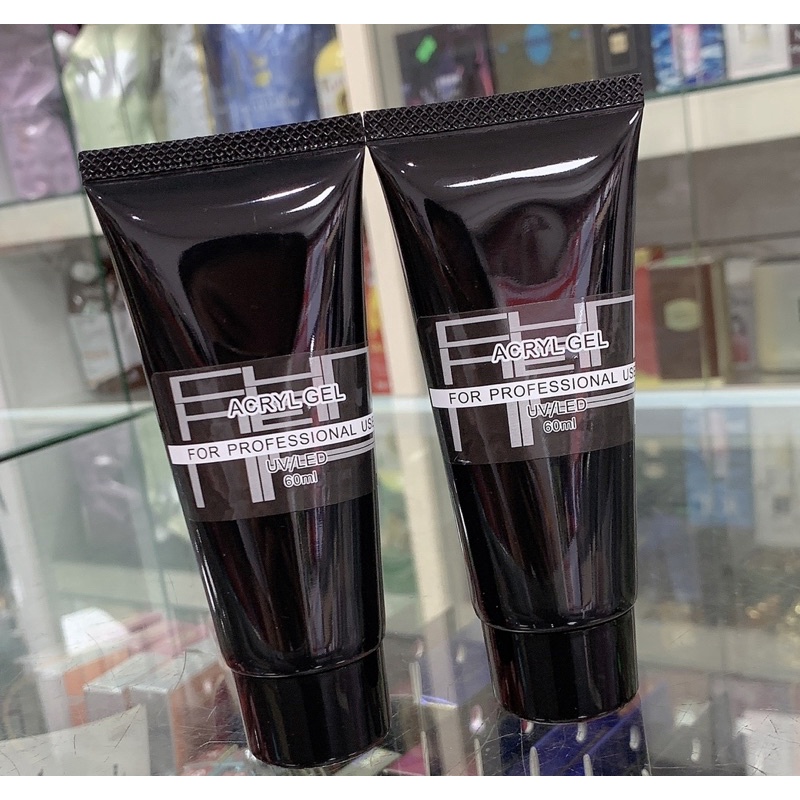 Gel tip đắp móng màu clear 60ml