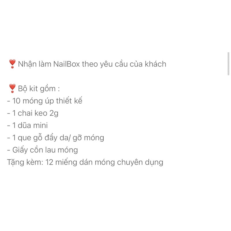 Nail Box thiết kế theo yêu cầu tone thạch đen đính charm chữ thập đá cá tính
