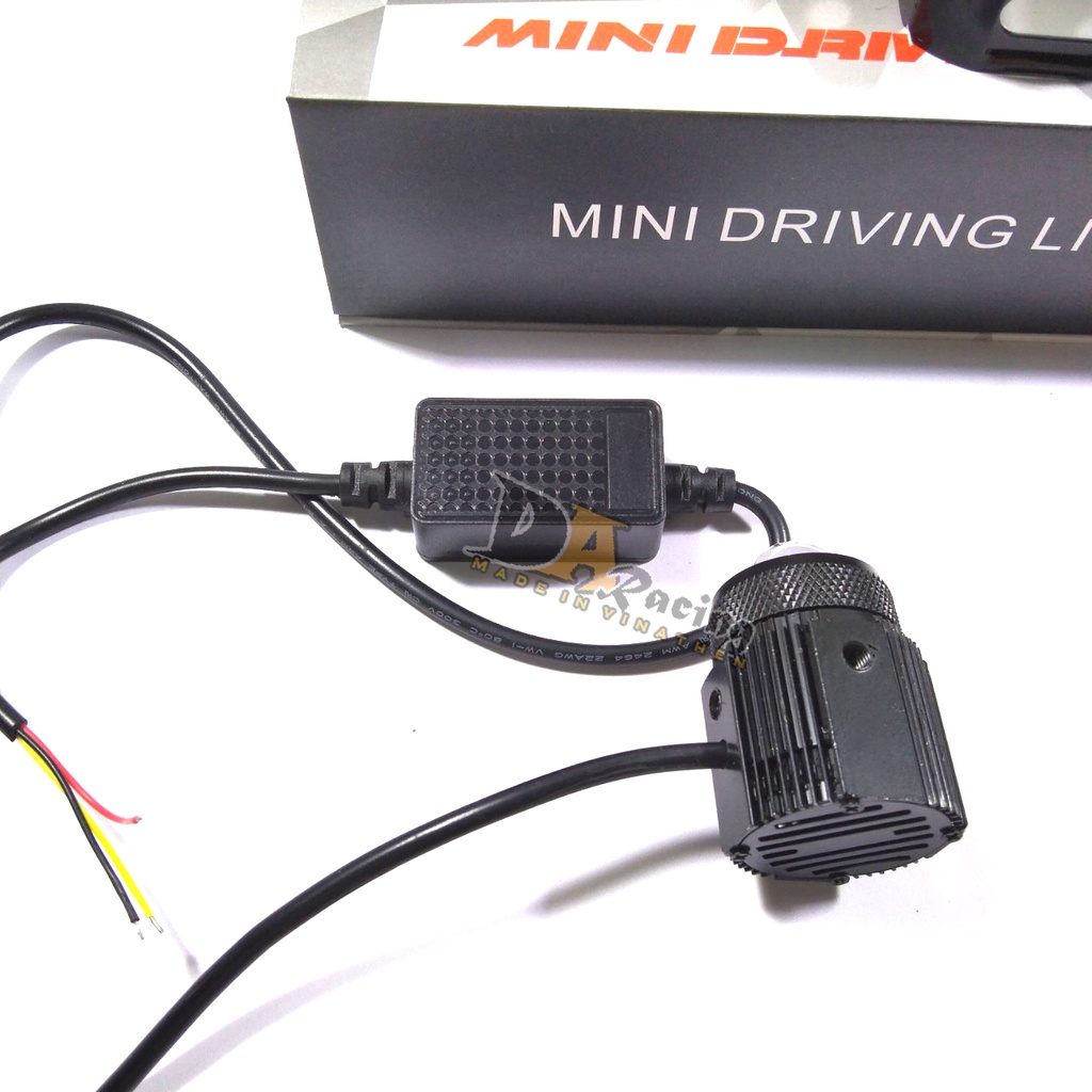ĐÈN TRỢ SÁNG BI CẦU MINI 2 CHẾ ĐỘ COST VÀNG PHA TRẮNG.BẢO HÀNH 1 NĂM