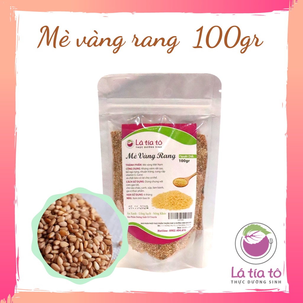 MÈ/ VỪNG VÀNG RANG - LÁ TÍA TÔ