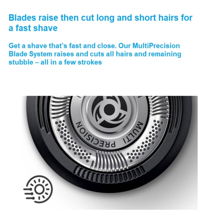 Máy cạo râu khô và ướt cao cấp thương hiệu Philips Norelco S5940/88 - Bảo Hành 2 Năm Chính Hãng