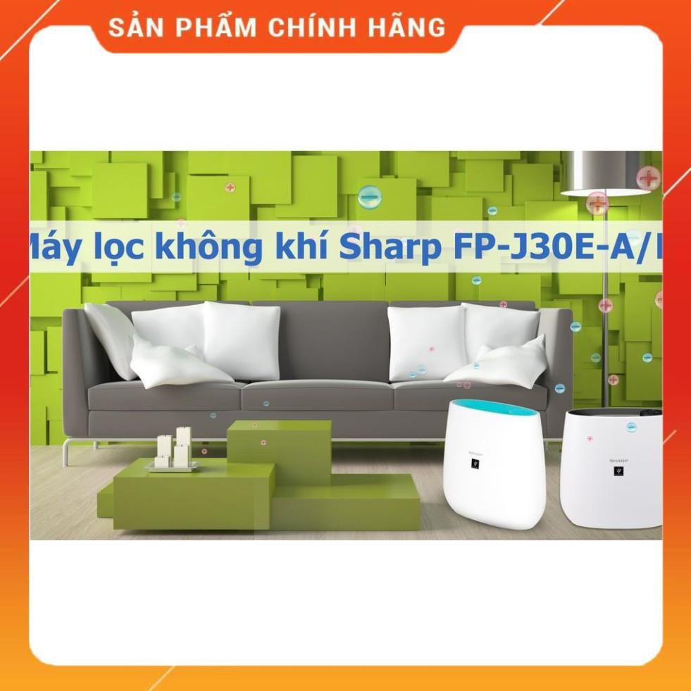 [ CHÍNH HÃNG ] Máy lọc không khí và tạo ẩm Sharp KC-F30EV-W (21m²)