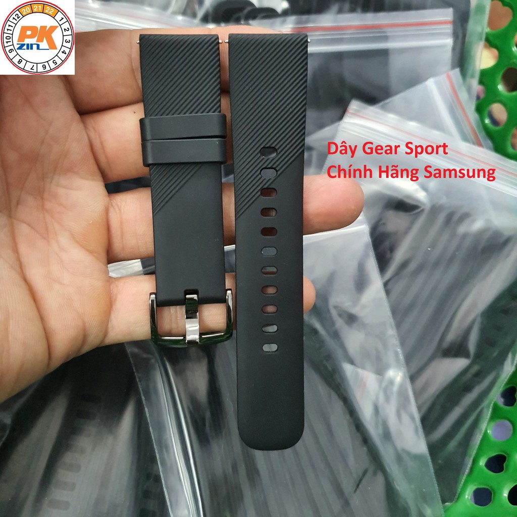 Dây Đồng Hồ  GEAR SPORT Bản 20mm Chính Hãng Samsung, Đủ Size, Dùng Chung Active 1, Active 2 và Watch