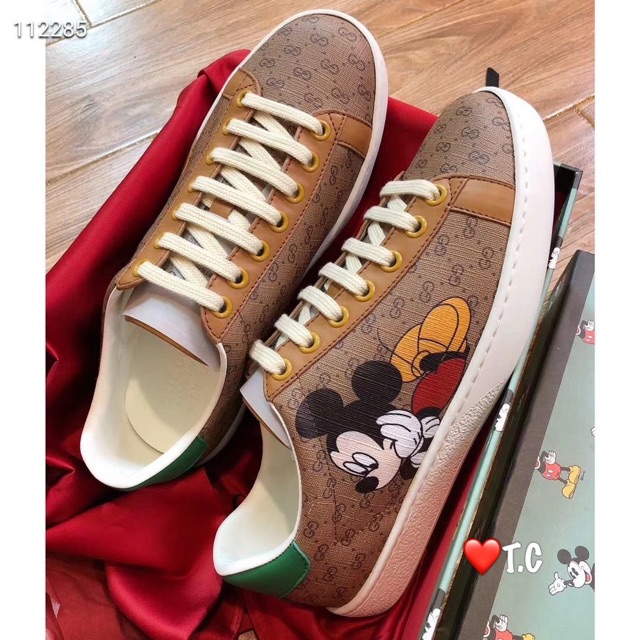 Giày thể thao G u c c i mickey fullbox